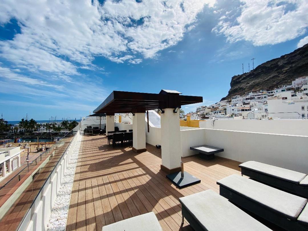 The Penthouse Puerto De Mogan Apartamento Exterior foto