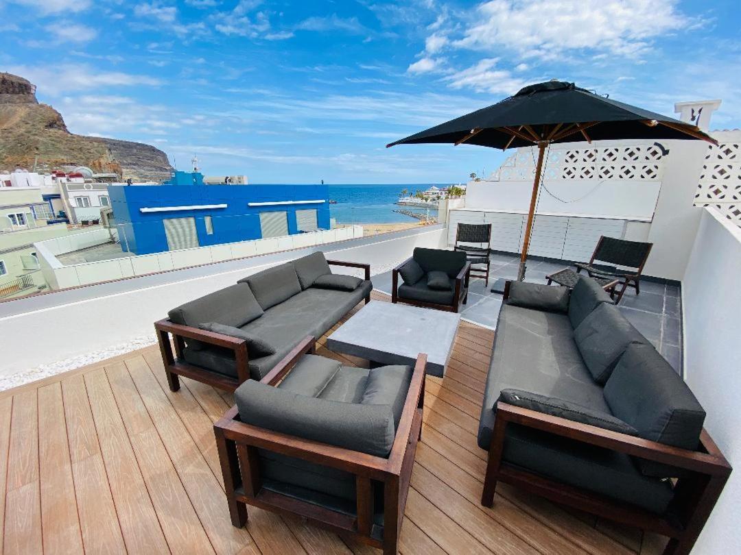 The Penthouse Puerto De Mogan Apartamento Exterior foto